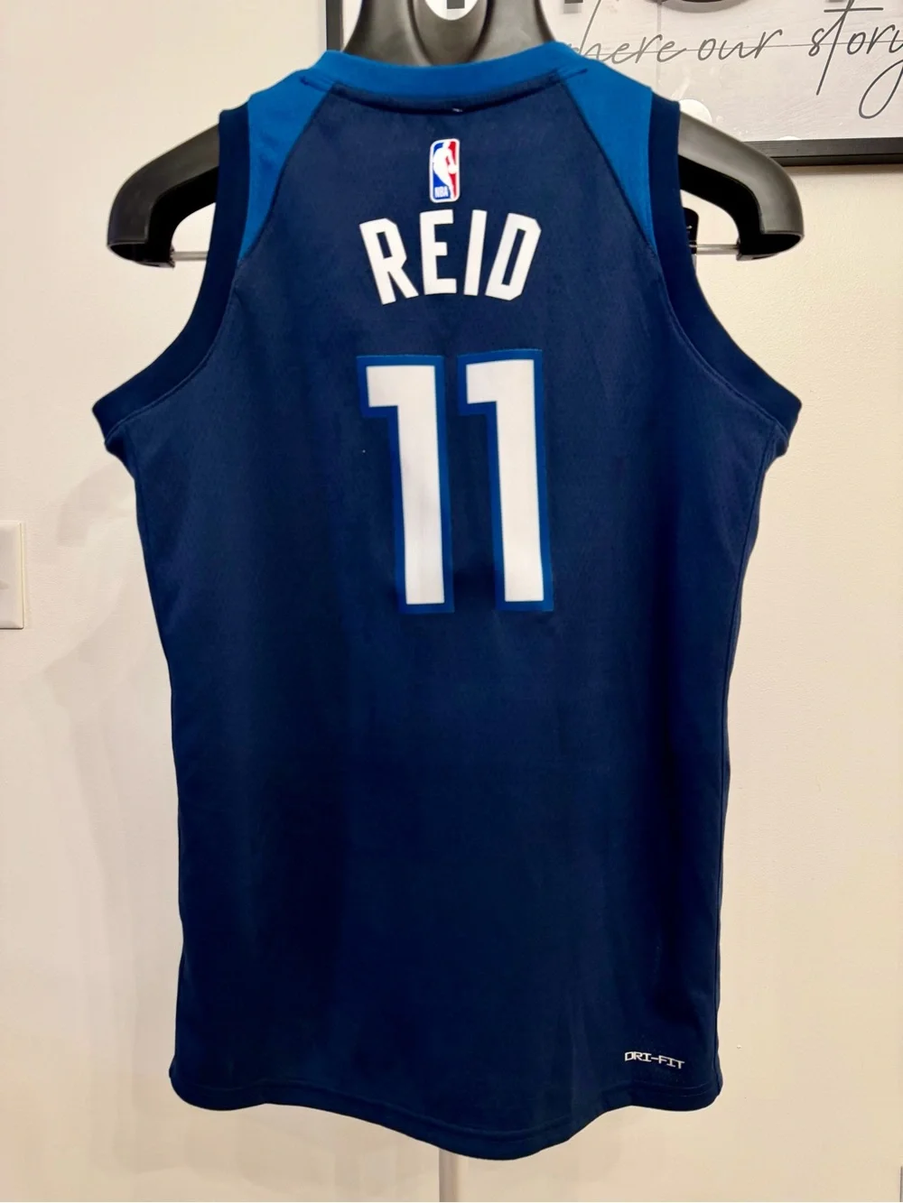 Youth Nike Naz Reid Navy Minnesota Timberwolves Swingman Jersey - Icon Edition